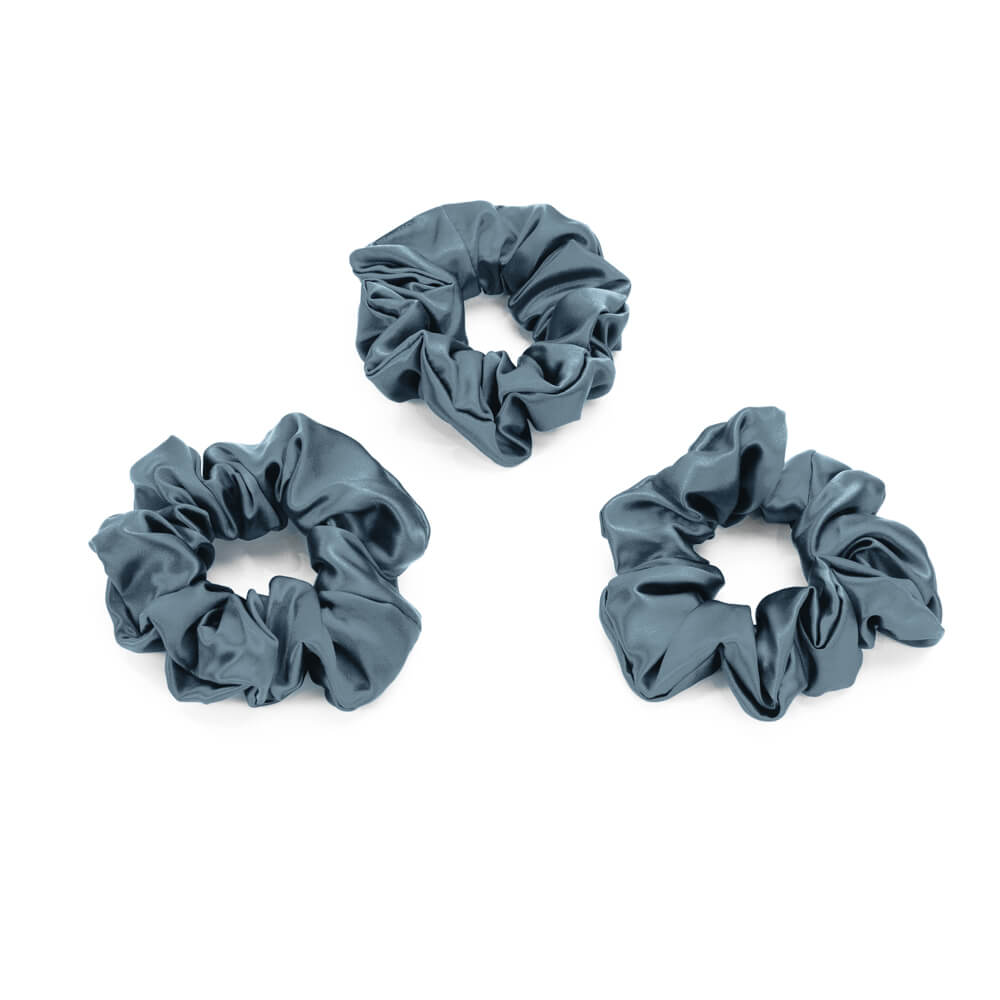 Blissy Scrunchies - Ash Blue