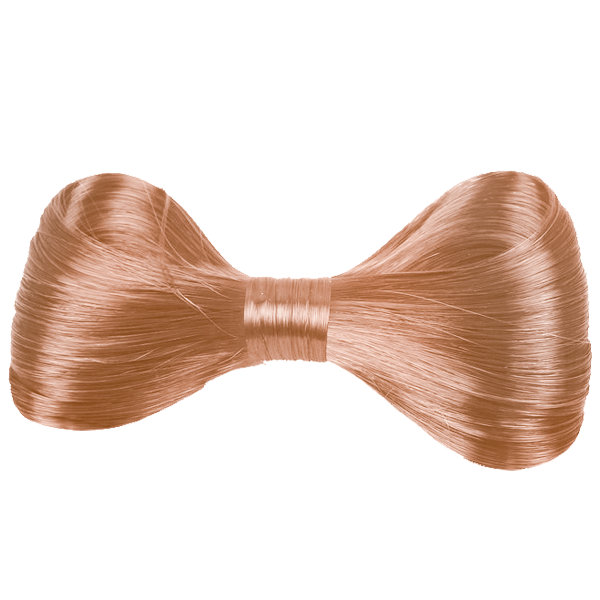 Bow Hair Extension Bowknot Brown Comb Clip Fashion Hairpiece Party